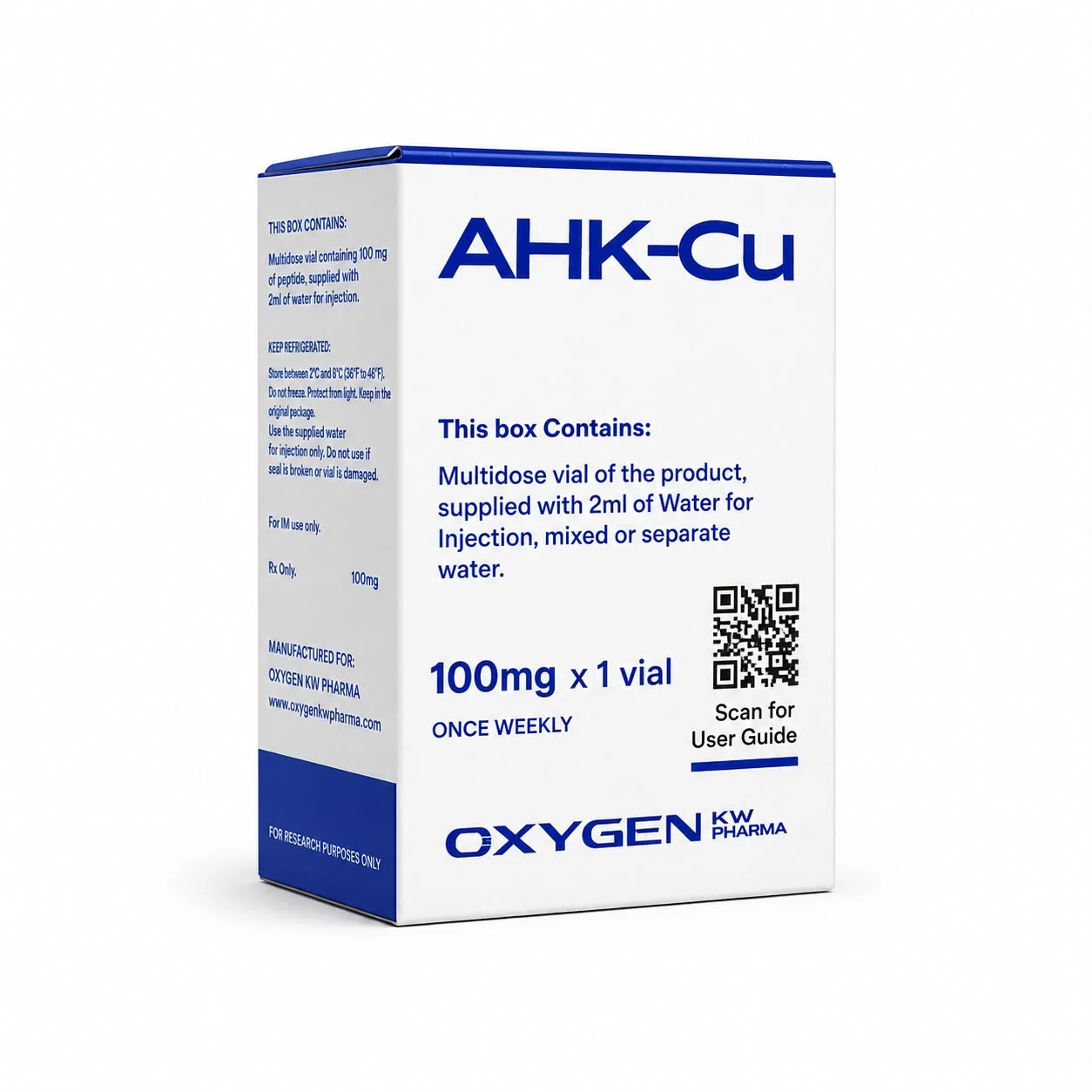 OXYGEN AHK-CU 100 MG – 01 VIAL