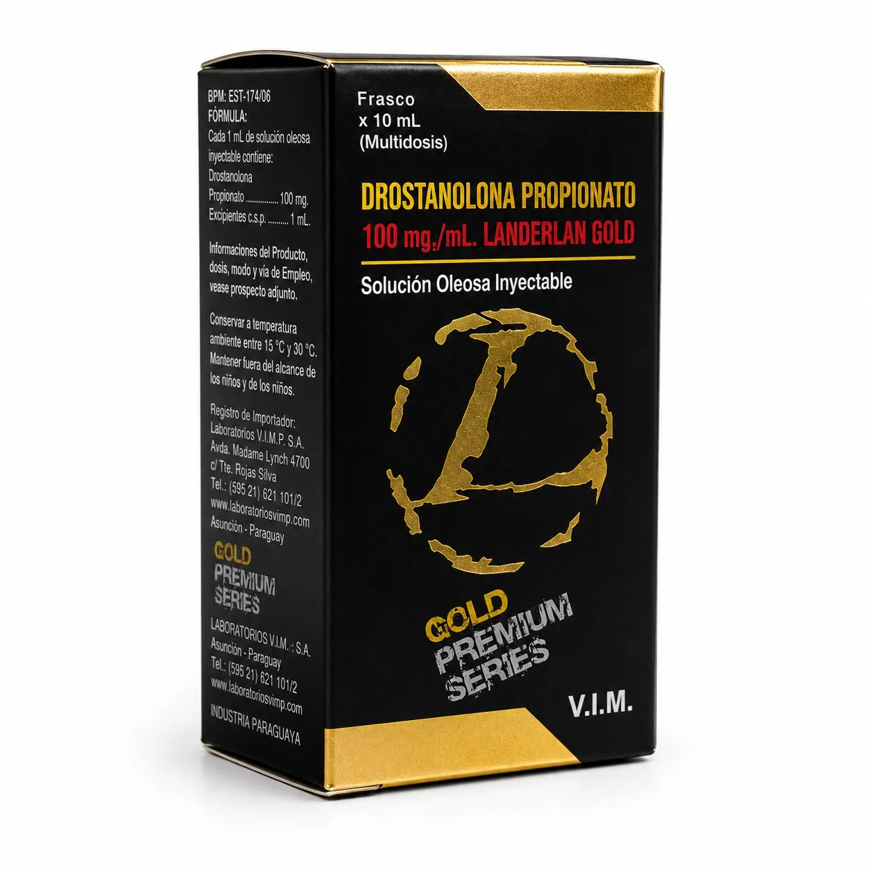 LANDERLAN DROSTANOLONA PROPIONATO (MASTERON GOLD) 100MG – 01 VIAL