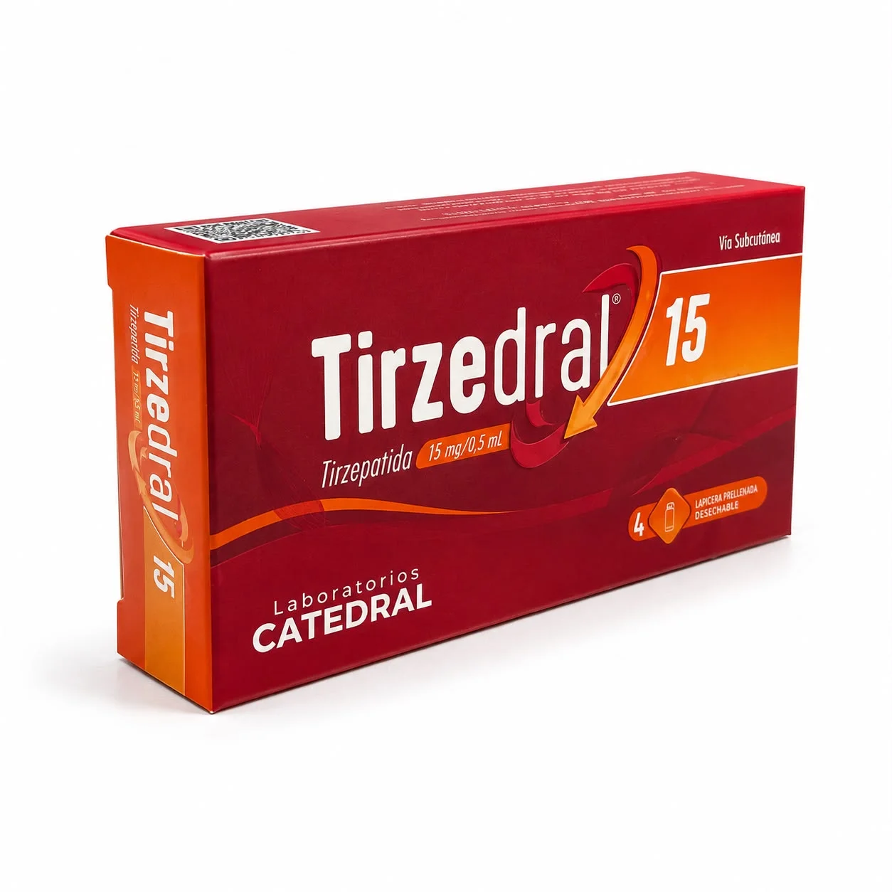 TIRZEDRAL TIRZEPATIDA 15MG/0,5ML – 04 VIAL