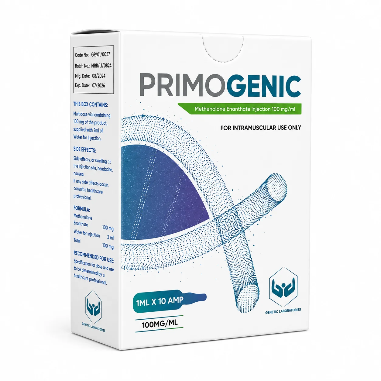 GENIQS PRIMOGENIC 100MG – 10ML