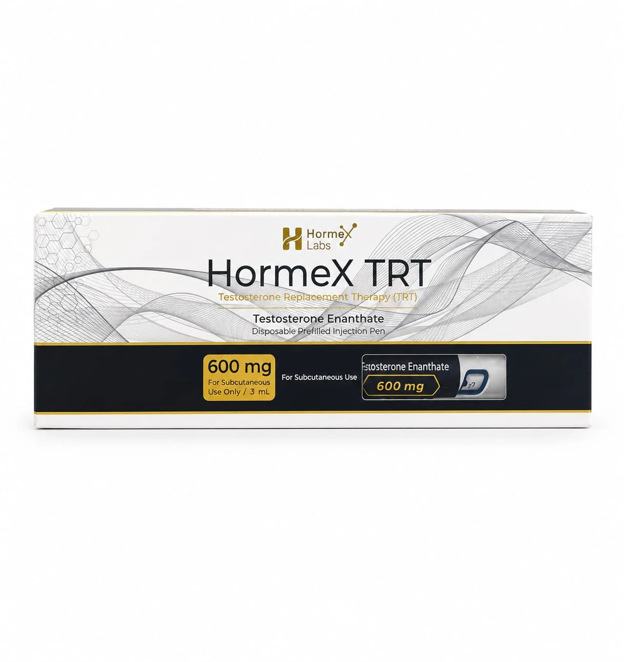 HORMEX TRT (TESTOSTERONA ENANTATO) 600MG – 01 PEN