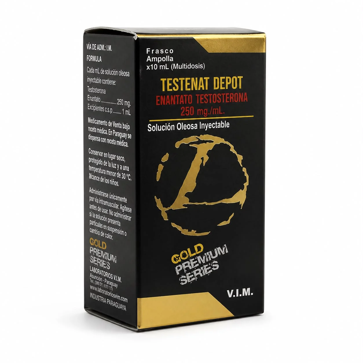 LANDERLAN TESTENAT DEPOT (ENANTATO TESTOSTERONA) 250MG – 01 VIAL